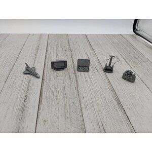 Monopoly Electronic Banking 2007 Replacement Set of 5 Replacement Tokens Pieces